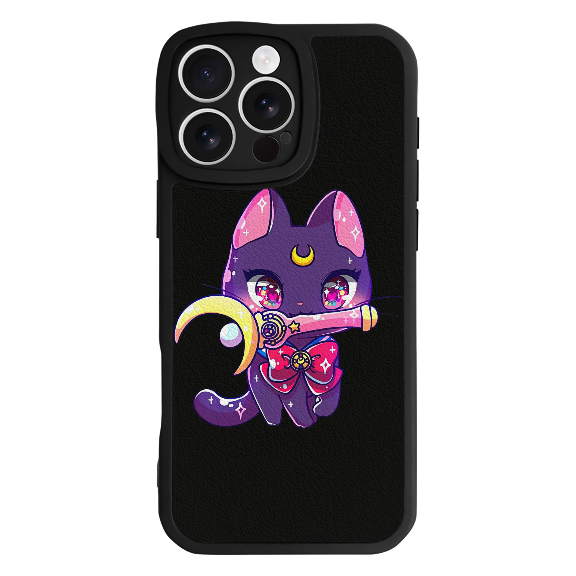 （画像用） 美少女戦士セーラームーン Sailor Moon 【iPhone 16シリーズ対応】シリコンスマホケース（レザー調） 材質：シリコン